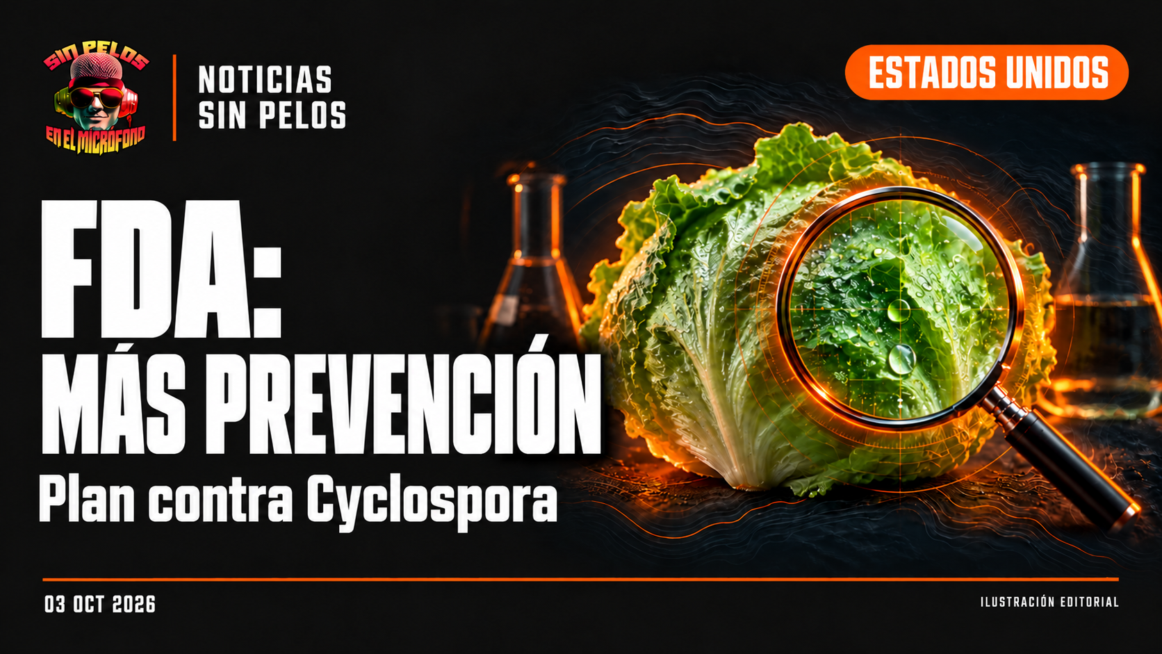 La FDA anuncia diez medidas preventivas tras los brotes de Cyclospora del verano