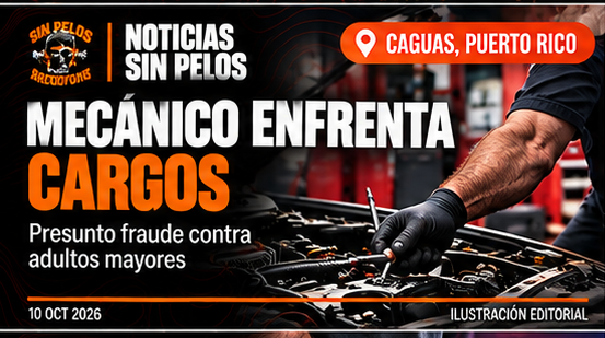 ¿Le confiaron sus carros y sus ahorros? Mecánico enfrenta cargos por presunto fraude a adultos mayores en Caguas