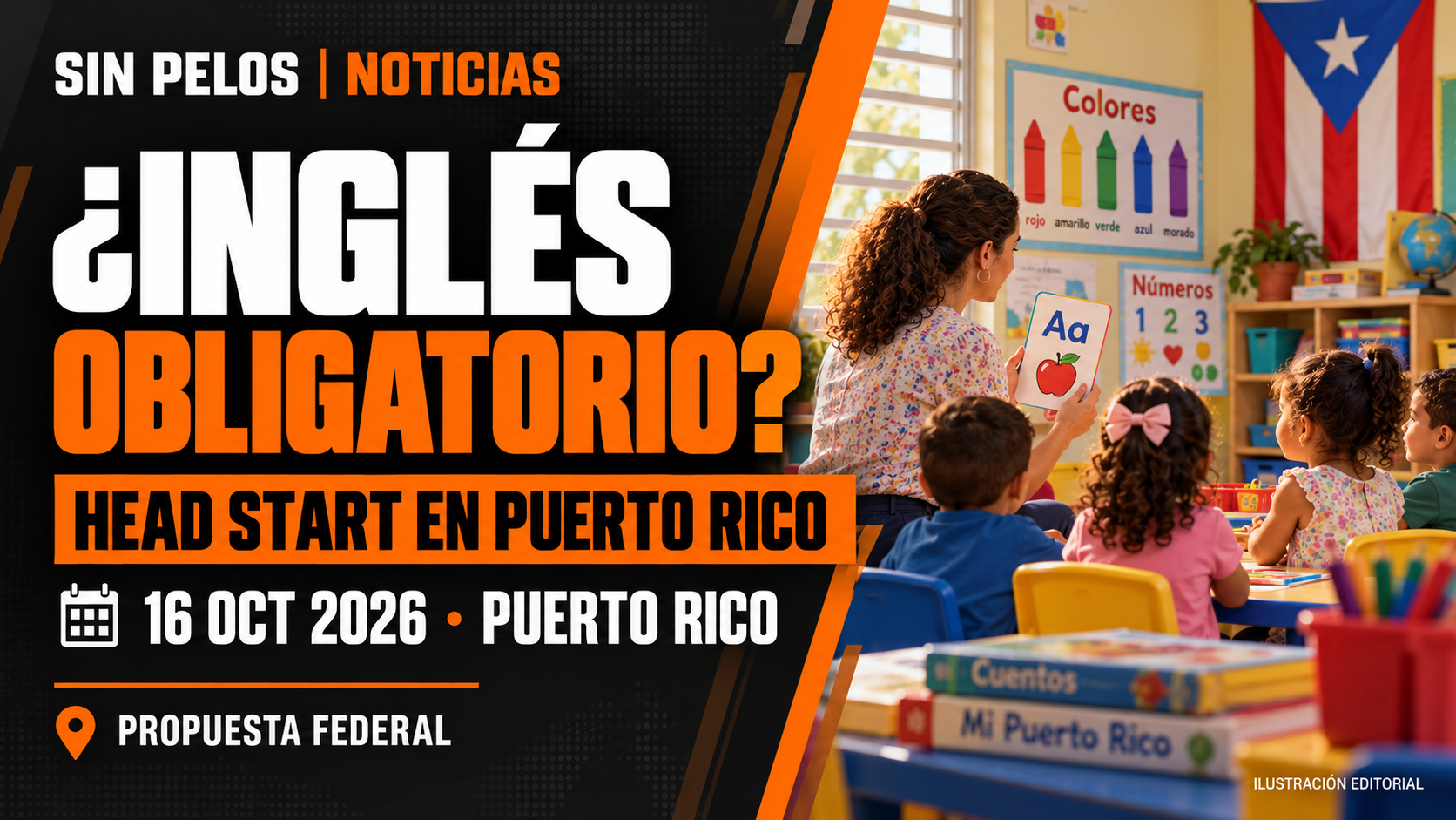 Puerto Rico ante el inglés obligatorio en Head Start: educadores buscan una exención