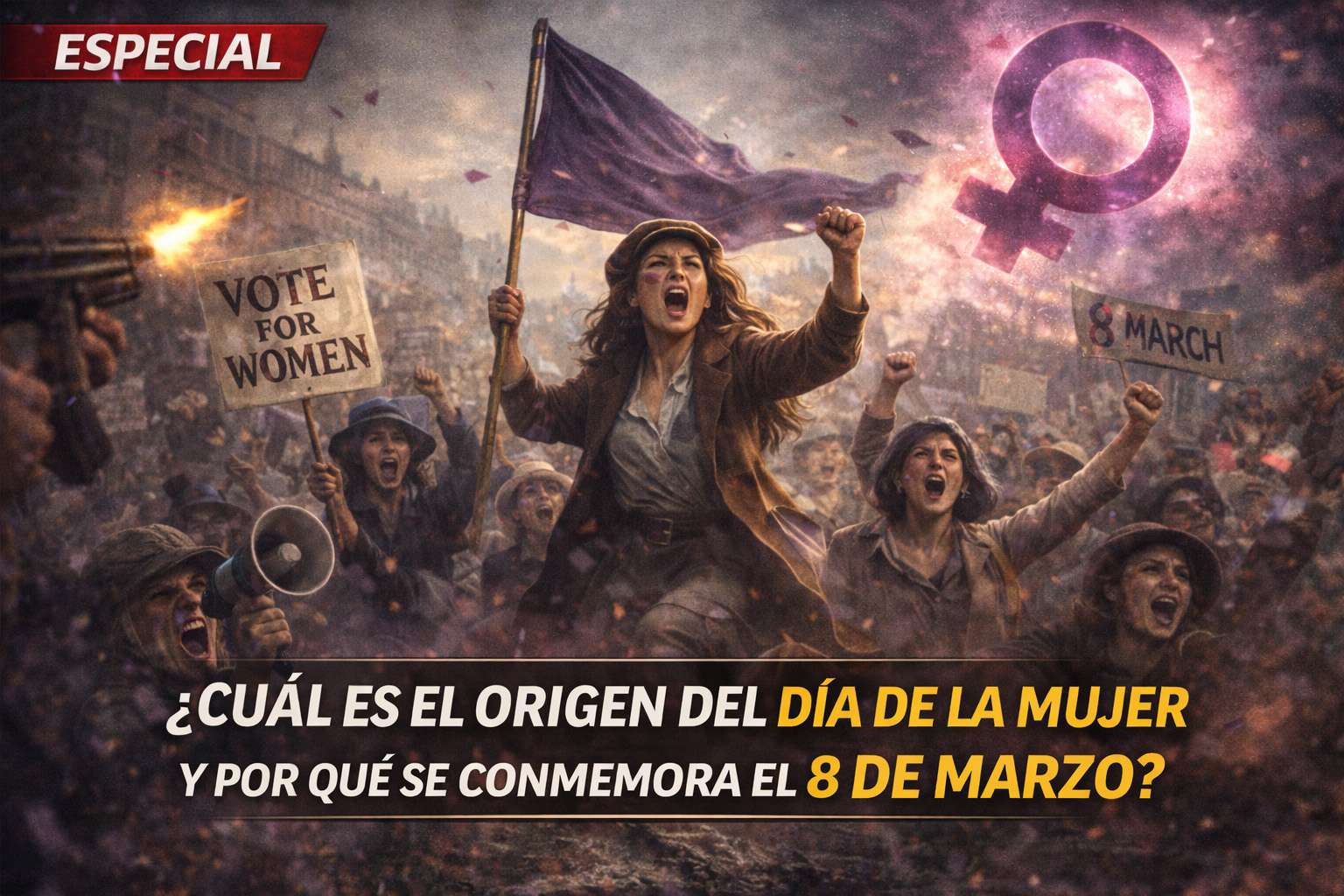 Cuál es el origen del Día de la Mujer y por qué se conmemora el 8 de marzo