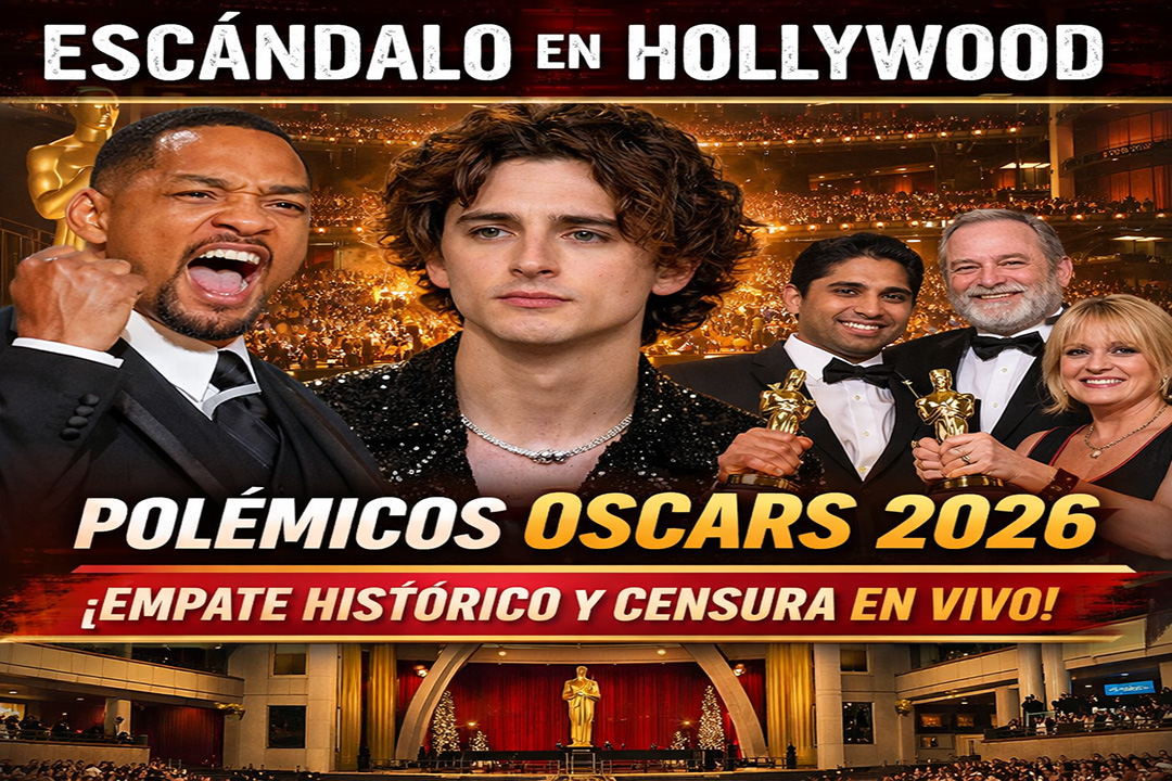 Empate histórico y polémicas en los Oscars 2026: Hollywood vuelve a prender las redes