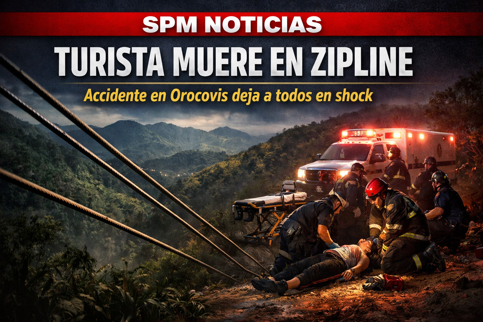Tragedia en Orocovis: Turista de Atlanta muere tras accidente en zipline