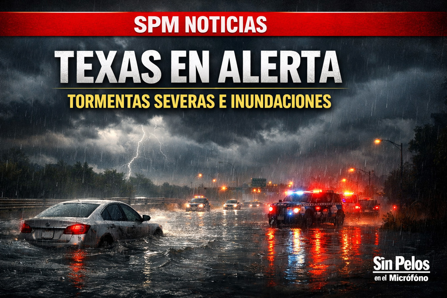 TEXAS EN ALERTA: TORMENTAS SEVERAS Y RIESGO DE INUNDACIONES