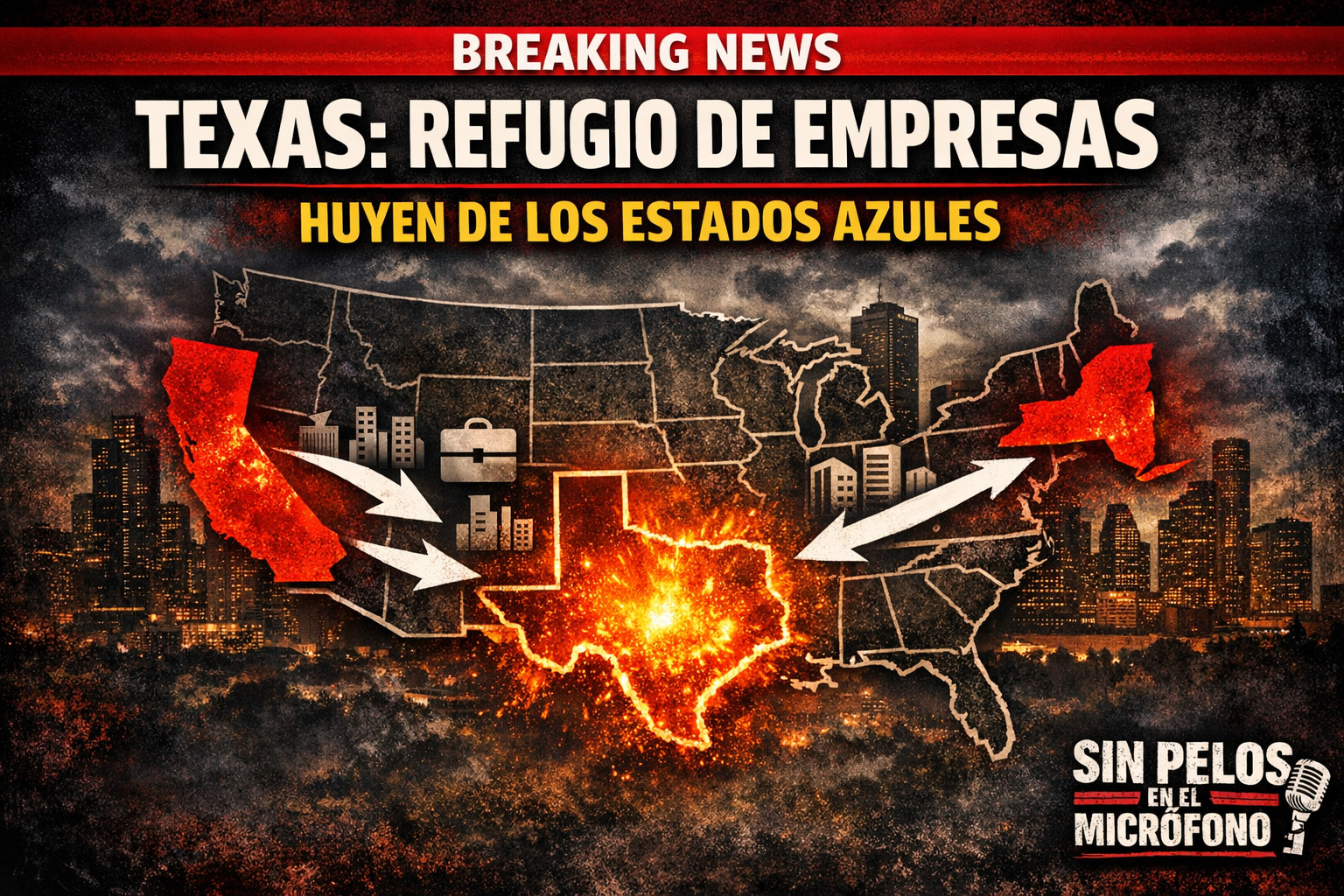 Texas: El nuevo refugio de empresas que huyen de estados azules