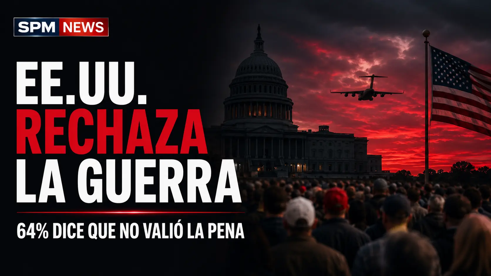 Dos de cada tres estadounidenses aseguran que la guerra contra Irán no ha valido la pena